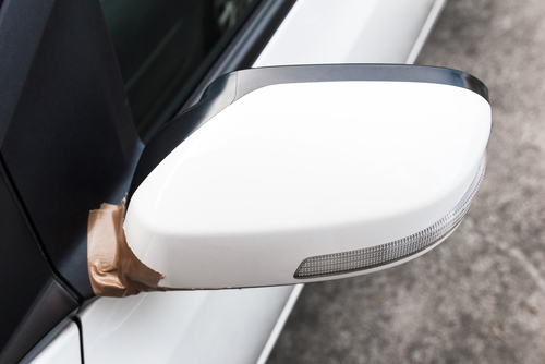Como fixar o espelho retrovisor? Espelho retrovisor