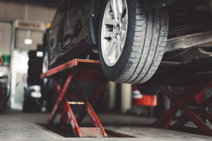 Reparação de pneus de automóveis