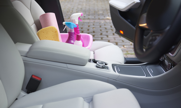 Limpar o interior do carro